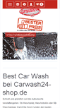 Mobile Screenshot of carwash24-shop.de